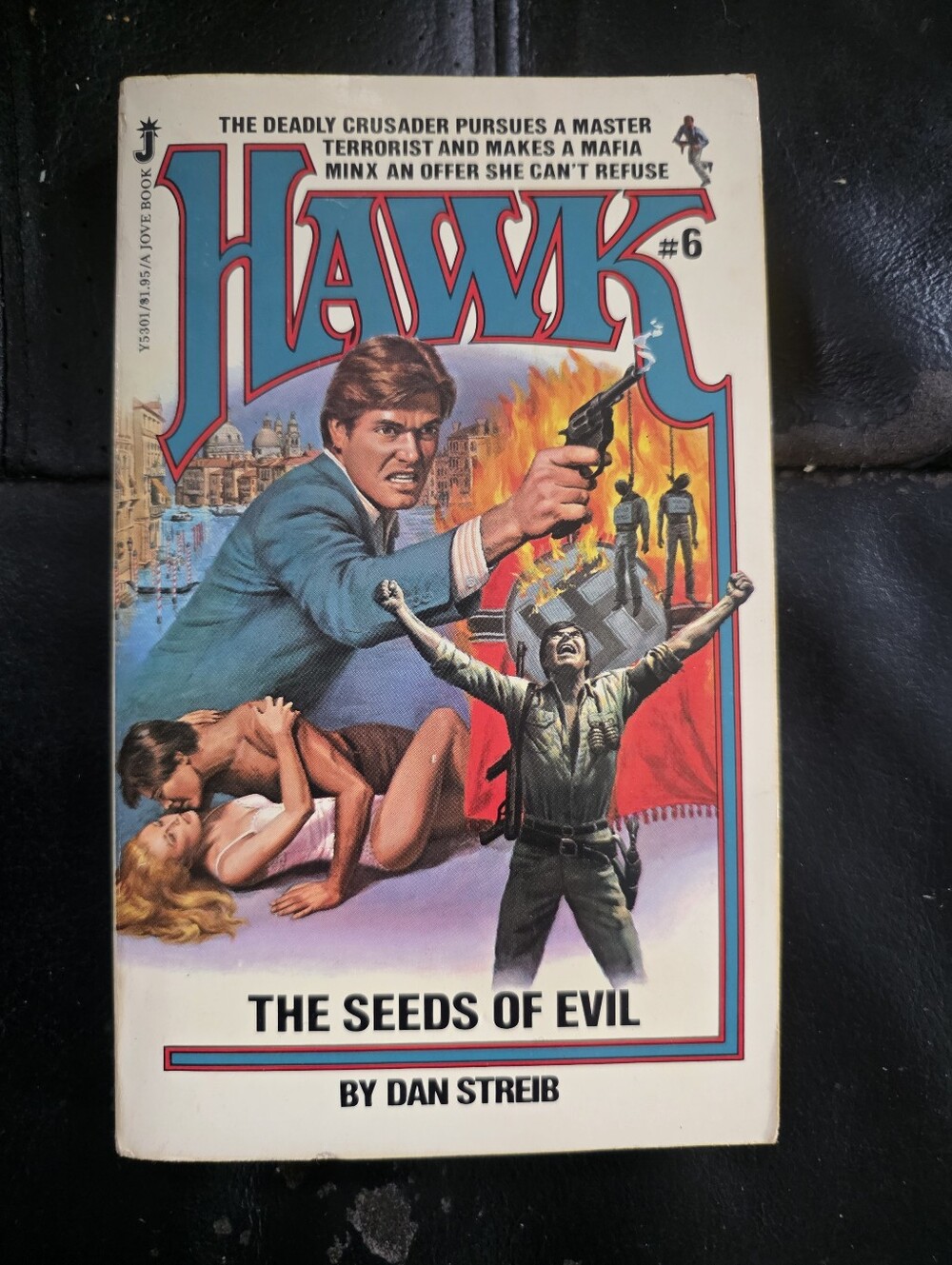 The Seeds Of Evil Action Paperback Book by Dan Streib from Jove Books 1981